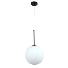 Люстра підвісна Light House LS-17160-1 BK+WH чорний + білий