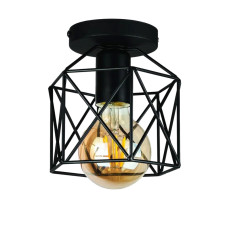 Люстра стельова Light House LS-17181F-1 BK чорна