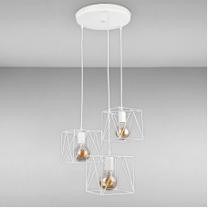 Люстра підвісна Light House LS-17182-3 WH (300) біла