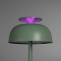 Изображение LED лампа настiльна з акумулятором VIDEX VL-TF23G 8.5W 4000K+RGB Green ИМ Light-Deco 5 