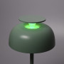 Изображение LED лампа настiльна з акумулятором VIDEX VL-TF23G 8.5W 4000K+RGB Green ИМ Light-Deco 6 