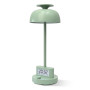 Изображение LED лампа настiльна з акумулятором VIDEX VL-TF24G 8W 4000K+RGB Green ИМ Light-Deco 1 