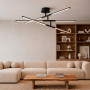 Изображение LED світильник стельовий VIDEX CLD013 40W 3000-4000-6000K Black ИМ Light-Deco 2 