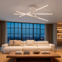 Изображение LED світильник стельовий VIDEX CLD013 40W 3000-4000-6000K White ИМ Light-Deco 2 