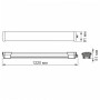 Зображення LED світильник IP65 лінійний VIDEX 40W 1,2М 5000K ИМ Light-Deco 4 