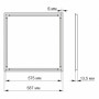 Зображення LED панель ART VIDEX 40W 5000K ИМ Light-Deco 3 