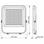 Изображение Прожектор светодиодный LED VIDEX PREMIUM VIDEX F2 100W 5000K серый ИМ Light-Deco 4 