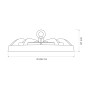 Зображення LED світильник висотний VIDEX HBe04 100W 3000-5000-6500K 230V White ИМ Light-Deco 13 