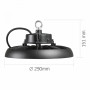 Изображение LED світильник висотний ХайБей VIDEX 150W 5000K 27000Lm Чорний ИМ Light-Deco 6 