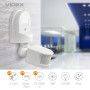 Изображение Датчик руху та освітленості VIDEX VL-SPW02W 220V 1200W інфрачервоний ИМ Light-Deco 3 