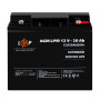 Зображення Аккумулятор AGM LPM 12V - 20 Ah под болт М5 ИМ Light-Deco 1 