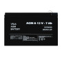 Зображення Аккумулятор для сигнализации AGM А 12V - 7 Ah ИМ Light-Deco 