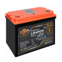 Зображення Аккумулятор LP LiFePO4 12,8V - 100 Ah (1280Wh) (BMS 100A/50А) пластик Smart BT ИМ Light-Deco 3 