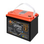 Зображення Аккумулятор LP LiFePO4 12,8V - 100 Ah (1280Wh) (BMS 100A/50А) пластик Smart BT ИМ Light-Deco 8 