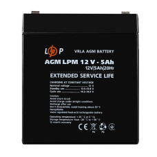 Распродажа (3861) Аккумулятор AGM LPM 12V - 5 Ah (11-2024)