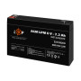 Зображення Аккумулятор AGM LPM 6V - 7.2 Ah ИМ Light-Deco 2 