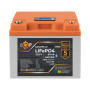 Зображення Аккумулятор LP LiFePO4 12,8V - 50 Ah (640Wh) (BMS 80А/50A) пластик LCD Smart BT ИМ Light-Deco 