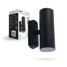 Світильник настінний фасадний Feron DH0704 чорний