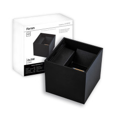 Світильник настінний фасадний світлодіодний Feron DH012 LED чорний