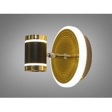 LED підсвітка для дзеркал золото чорний 12W CCT