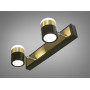 Зображення Настінний LED світильник латунь 8 Вт CCT вимикач ИМ Light-Deco 3 