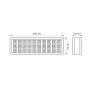 Зображення LED світильник аварійний TITANUM 30 LED 6500K ИМ Light-Deco 3 
