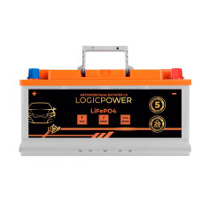 Автомобильный аккумулятор литиевый LP LiFePO4 24V - 50 Ah (+ слева) BMS 800А