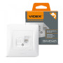 Зображення Розетка CAT6 одинарна комп'ютерна біла VIDEX BINERA ИМ Light-Deco 