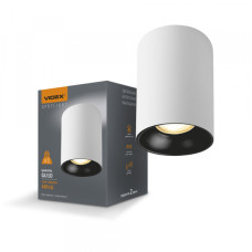 Світильник точковий під лампу GU10 VIDEX VL-SPF14A-WB Білий + Чорний рефлектор