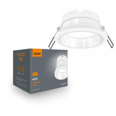 Світильник VIDEX під лампу GX53 врізний Білий (VL-SPF28R-W)