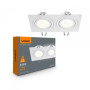 Изображение Светильник точечный врезной под лампу 2xGU10 VIDEX (VL-SPF23S-W) Белый ИМ Light-Deco 
