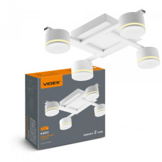 Світильник стельовий під лампу GX53 VIDEX VL-SPF31-4W білий