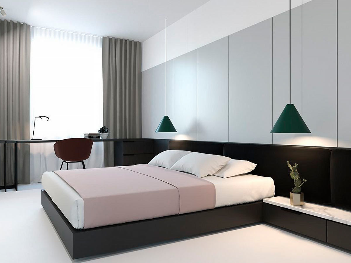16 ідей для спальні у стилі мінімалізм