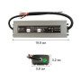 Изображение Блок живлення BIOM Professional DC12 150W WBP-150 12.5А герметичний ИМ Light-Deco 2 