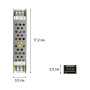 Зображення Блок живлення BIOM Professional DC12 60W BPU-60 5А ИМ Light-Deco 2 