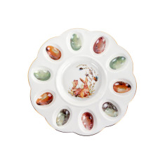 Блюдо для яєць easter time 25см