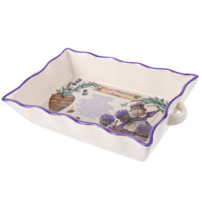 Блюдо для запекания лавандовые истории 29x18,5x6см