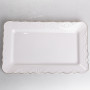 Изображение Блюдо сервировочное прямоугольное фарфоровое Pearl 30,5 см Yiwu HP-HK-C11 ИМ Light-Deco 