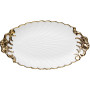 Изображение Блюдо сервировочное фарфоровое Margaret 30*17*2 см Yiwu YYSH1235 ИМ Light-Deco 