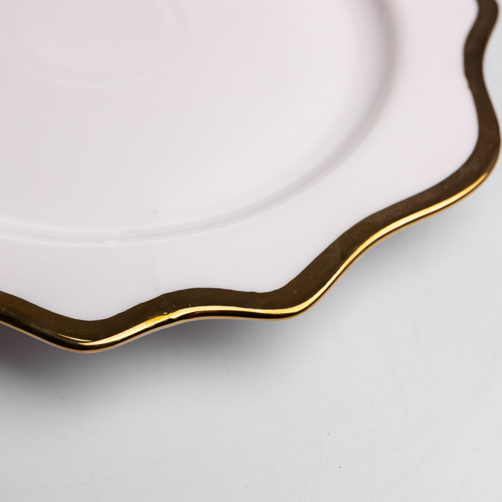 Изображение Блюдо сервировочное фарфоровое Antique White 30 см Yiwu HKPP-12 ИМ Light-Deco 2 
