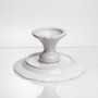Изображение Блюдо на ножке фарфоровое Pearl 15 см Yiwu 120-YH-HG047 ИМ Light-Deco 3 