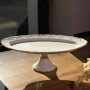 Изображение Блюдо на ножке фарфоровое Pearl 25,5 см Yiwu 120-YH-HG050 ИМ Light-Deco 1 