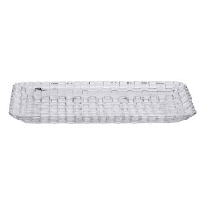 Блюдо для закусок стеклянное 25*12,5*1,5 см прямоугольное HP-YH-33