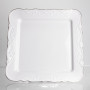 Изображение Блюдо на ножке квадратное фарфоровое Pearl 30,5*30,5 см Yiwu 120-YH-HG039 ИМ Light-Deco 3 