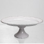 Изображение Блюдо на ножке фарфоровое Pearl 20,5 см Yiwu 120-YH-HG051 ИМ Light-Deco 