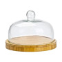 Зображення Набор для нарезки сыра Ø 25 со стеклянной крышкой HP1230 ИМ Light-Deco 
