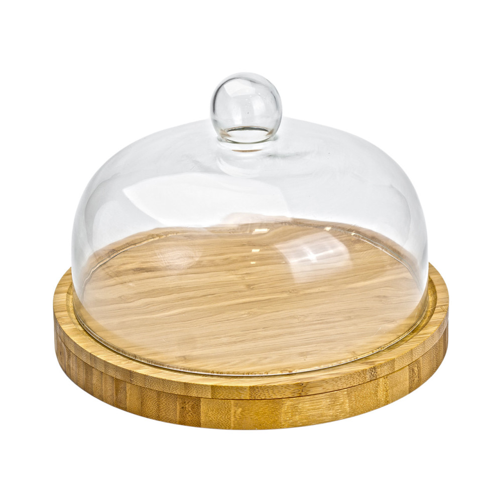 Зображення Набор для нарезки сыра Ø 25 со стеклянной крышкой HP1230 ИМ Light-Deco 5 