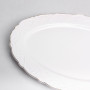 Зображення Блюдо сервировочное овальное фарфоровое Pearl 35,5*23 см Yiwu HP-HK-C27 ИМ Light-Deco 3 