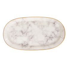 Блюдо marble 17х30см
