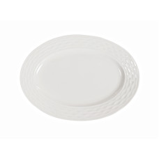 Блюдо овальне 18,5 см х 26 см хвиля